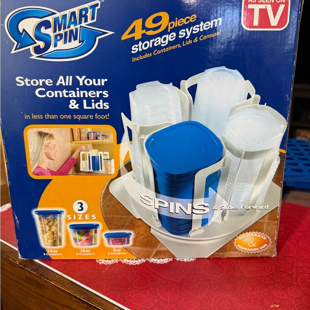 Smart Spin 49-Piece Storage System